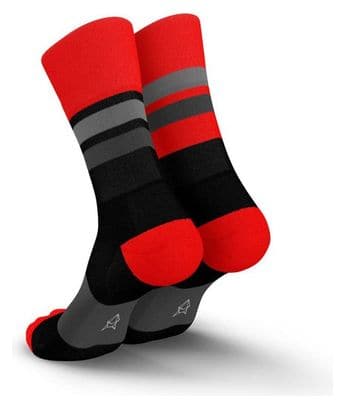 Incylence Ultralight Tracks Socks Black Red