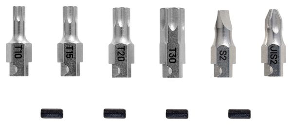 Daysaver Incredible MixMatch-Bits-Set (Torx, Flach, JIS) für Incredible-Multifunktionswerkzeuge