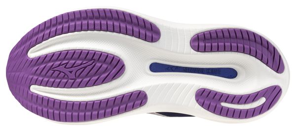 Chaussures Running Mizuno Wave Rider 30 Bleu/Orange/Violet Femme