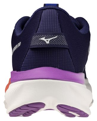 Chaussures Running Mizuno Wave Rider 30 Bleu/Orange/Violet Femme