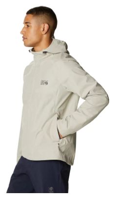 Mountain Hardwear Exposure 2 Gore-Tex Beige Waterdichte Jas