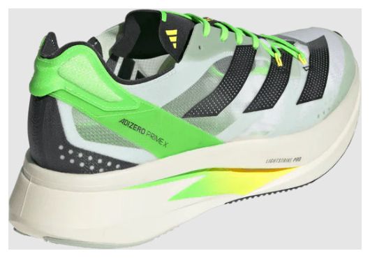 Chaussures Running adidas Adizero Prime X Blanc Vert Unisex