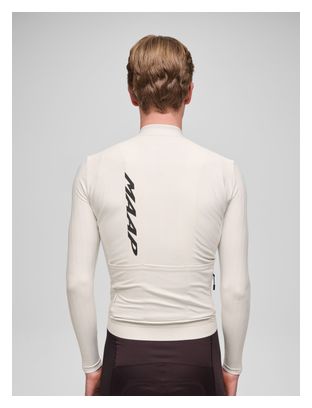 Maglia a maniche lunghe Maap Pro Aero Thermal bianca da uomo