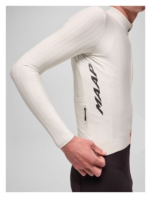 Maglia a maniche lunghe Maap Pro Aero Thermal bianca da uomo
