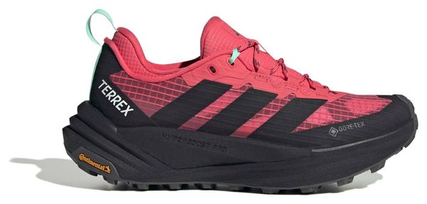 adidas Terrex Free Hiker 3 GTX Wanderschuhe für Damen, Koralle/Schwarz