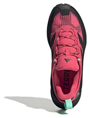 adidas Terrex Free Hiker 3 GTX Wanderschuhe für Damen, Koralle/Schwarz