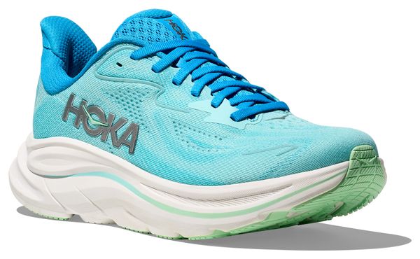Hoka Clifton 10 Running Shoes Large Blue Women's