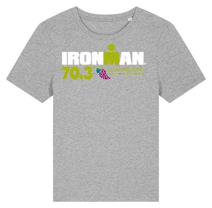 Maglietta a maniche corte Ironman 70.3 Luxembourg Grey Donna