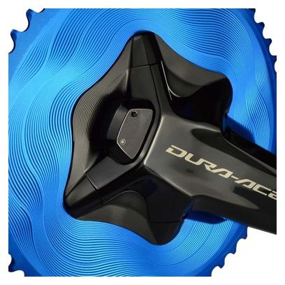 Coperchio R9200-P per ingranaggi Alugear Dura-Ace a 12 velocità con sensore di potenza Nero
