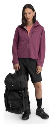 Veste randonnée imperméable ultralégère femme Velora Purple Pourpre