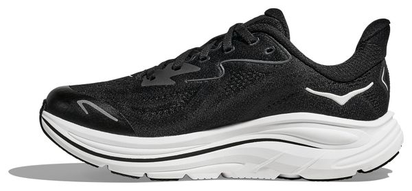 Scarpe da corsa Hoka Clifton 10 Nero/Bianco Bambino