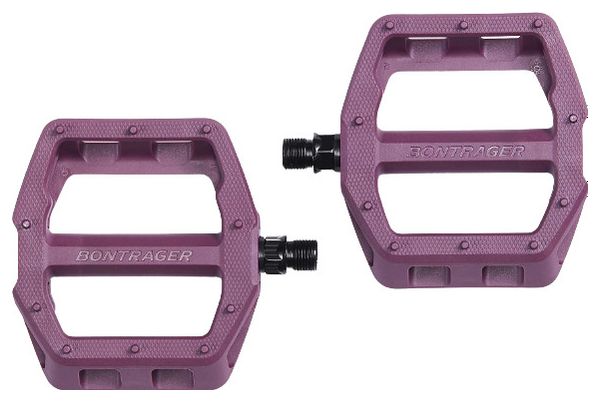 Bontrager Line Comp Flat Pedals Purple