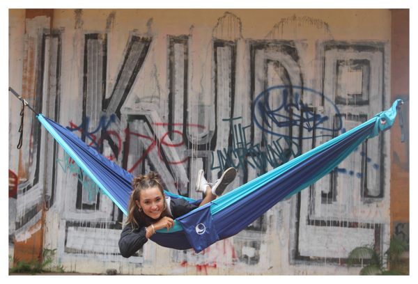 Ticket To The Moon Original Hammock Blau