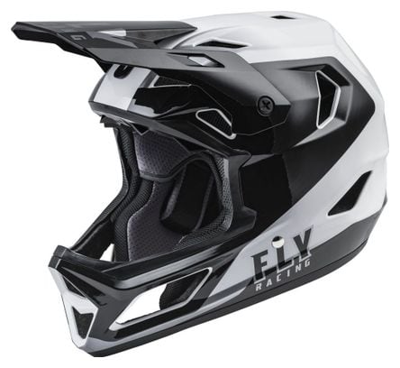 Fly Racing Rayce Full Face Child Helmet White / Black