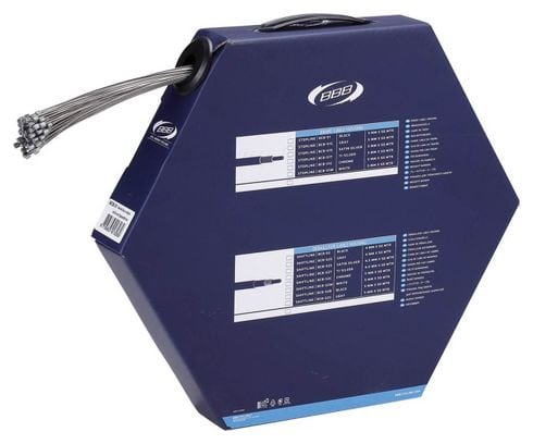 Caja de 100 SpeedWire C Cable de cambio de taller BBB Plata 1 x 2350 mm
