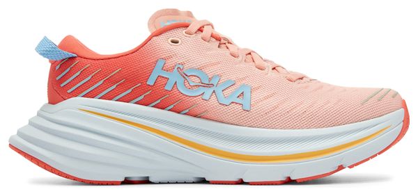 Hoka Bondi X Women's Pink Running Shoes