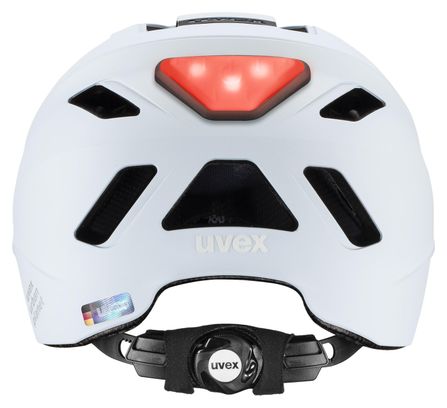 Uvex Urban Planet Led Cloud Mat Helm Weiß
