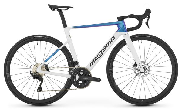 Bicicletta da strada Megamo Pulse 20 Shimano 105 12V 700 mm Bianco/Blu 2026