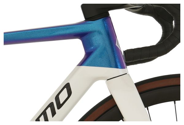 Bicicletta da strada Megamo Pulse 20 Shimano 105 12V 700 mm Bianco/Blu 2026