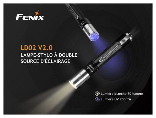 Lampe de Poche Compacte 70 Lumens LD02 V2.0 - Fenix