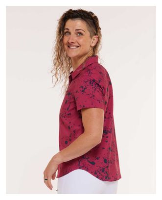 Dharco Tech Party Shirt Rosso Donna