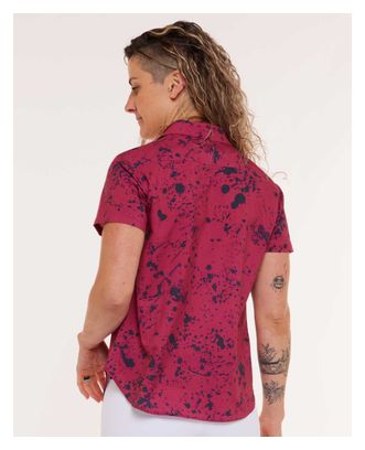 Dharco Tech Party Shirt Rosso Donna