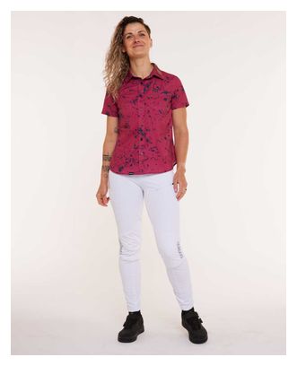 Dharco Tech Party Shirt Rosso Donna