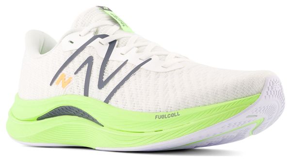 Hardloopschoenen New Balance FuelCell Propel v4 Wit Geel Heren