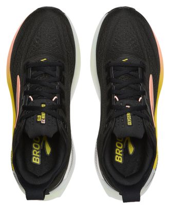 Brooks Glycerin GTS 23 Laufschuhe Schwarz/Rosa für Damen