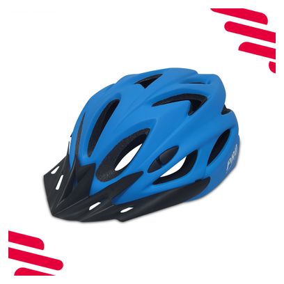 Casque de vélo pour homme/femme - Bleu mat