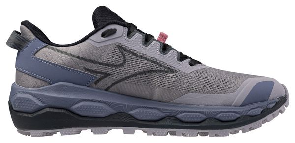 Mizuno Wave Mujin 11 Trail Running Shoes, Gray/Blue, Women's
