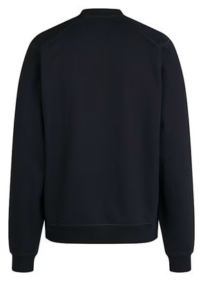 Sweatshirt Rapha Coton Large Logo Noir/Blanc