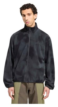 Sudadera polar adidas Terrex Multi Climawarm negra/verde para hombre