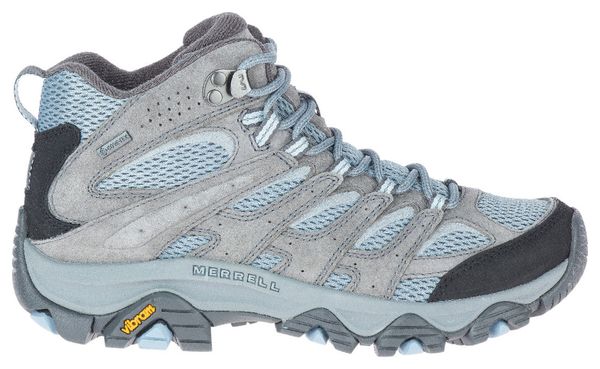 Merrell Moab 3 Mid Gore-Tex Wanderschuhe Grau/Blau Damen