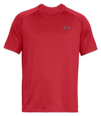 Under Armour Tech 2.0 Short Sleeves Jersey Donkerrood