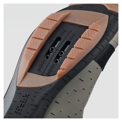 Gravel Schoenen Fizik Terra Powerstrap X4 Mud Caramel / Groen