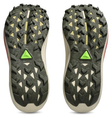 Chaussures Trail Asics Gel-Trabuco 13 GTX Noir/Kaki/Rose Femme