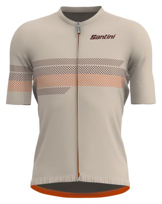 Santini Idea Kurzarmtrikot Beige