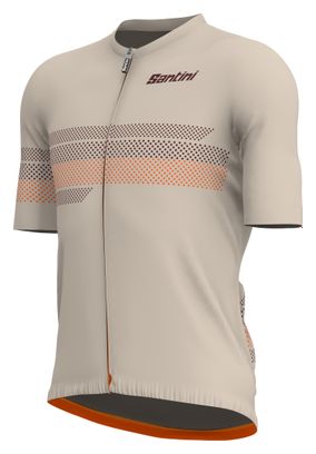 Santini Idea Kurzarmtrikot Beige