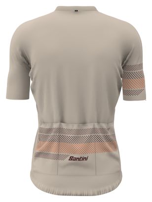 Santini Idea Kurzarmtrikot Beige