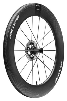 Scope Artech 8T Disc 700mm | 12x100 mm | Centerlock | Black/White ruota anteriore