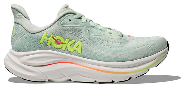 Scarpe da corsa Hoka Clifton 10 Large Verde/Giallo Donna