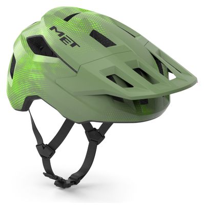 Met Shelter Youth Junior MTB-Helm Grün