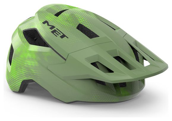 Met Shelter Youth Junior MTB-Helm Grün