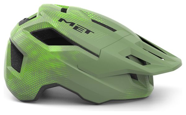 Met Shelter Youth Junior MTB-Helm Grün