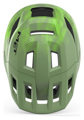Met Shelter Youth Junior MTB-Helm Grün