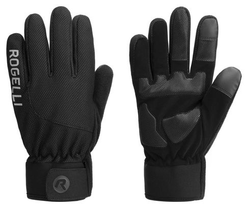 Gants Velo Long De Hiver Rogelli Alta - Homme - Noir