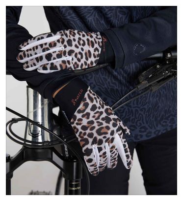 Dharco Leopard Women's Long Gloves