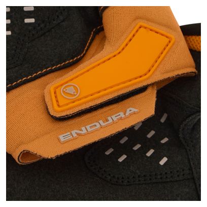 Gants Longs Endura Singletrack II Orange