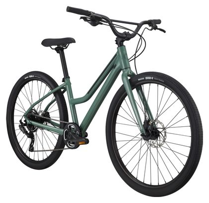 Bicicleta de ciudad Cannondale Treadwell 2 Remixte MicroShift Advent 9V 650b Verde